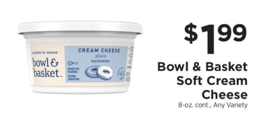 Bowl & Basket Soft Cream Cheese