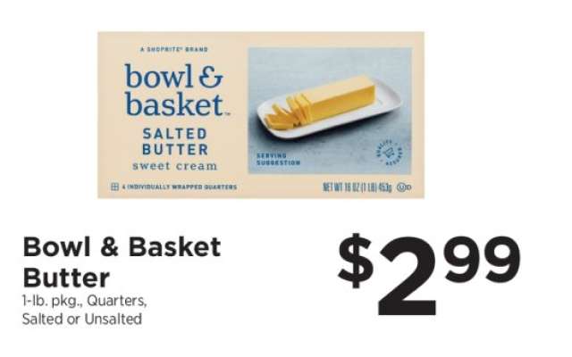 Bowl & Basket Butter