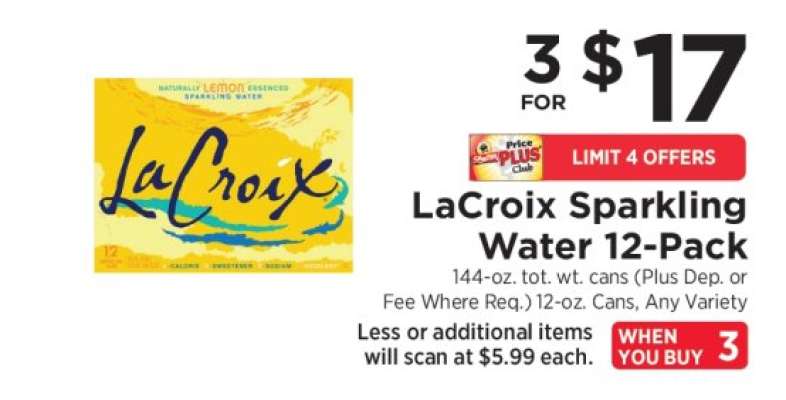 LaCroix Sparkling Water 12 Pack