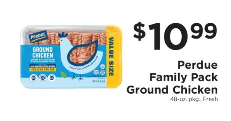 Perdue Family Pack Ground Chicken