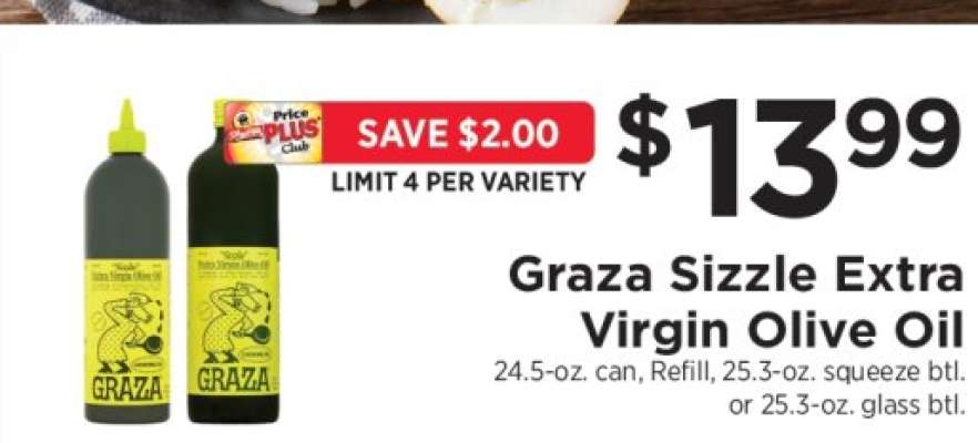 Graza Sizzle Extra Virgin Olive Oil
