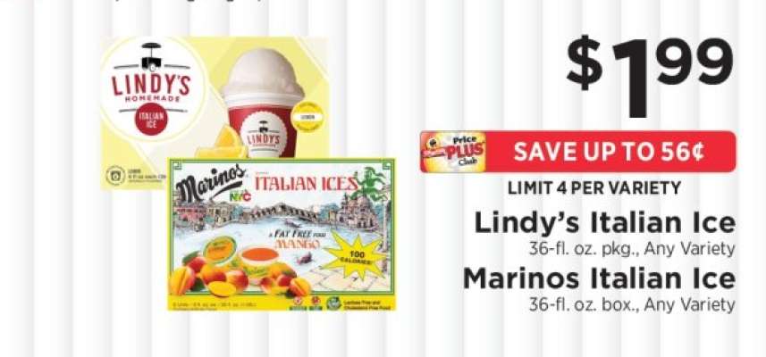 Lindy's Italian Ice