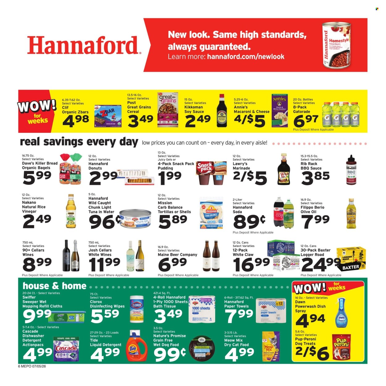Hannaford ad - 07/05/2026 - 07/11/2026. Page 6