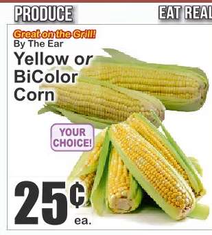 Yellow or BiColor Corn