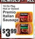 Premio Italian Sausage