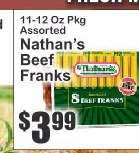 Nathan's Beef Franks