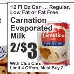 Carnation Evaporated Milk