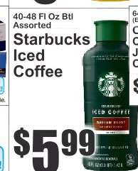 Starbucks Iced Coffee