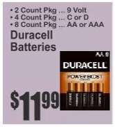 Duracell Batteries