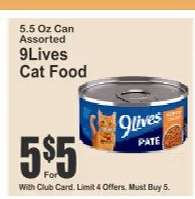 9Lives Cat Food