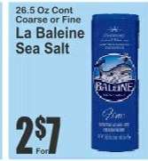 La Baleine Sea Salt