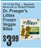 Dr. Praeger's Littles Frozen Veggie Bites