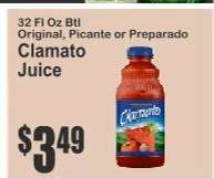 Clamato Juice