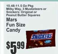 Mars Fun Size Candy