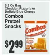 Combos Pretzel Snacks