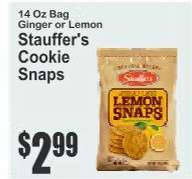 Stauffer's Cookie Snaps