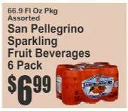 San Pellegrino Sparkling Fruit Beverages 6 Pack