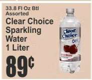 Clear Choice Sparkling Water
