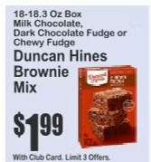 Duncan Hines Brownie Mix