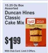 Duncan Hines Classic Cake Mix