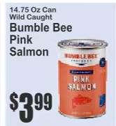 Bumble Bee Pink Salmon