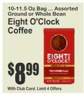 Eight O'Clock Coffee