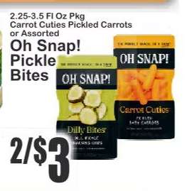 Oh Snap! Pickle Bites