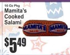 Mamita's Cooked Salami