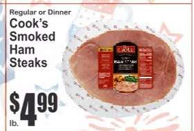 Cook's Smoked Ham Steaks