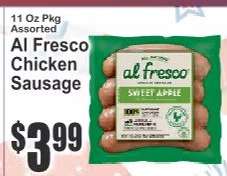 Al Fresco Chicken Sausage