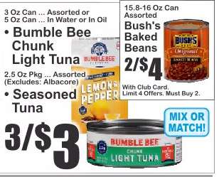 Bumble Bee Chunk Light Tuna