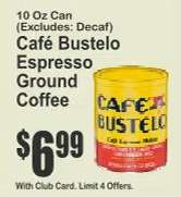 Café Bustelo Espresso Ground Coffee