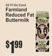 Farmland Reduced Fat Buttermilk