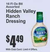 Hidden Valley Ranch Dressing