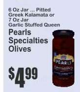 Pearls Specialties Olives