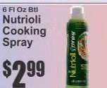 Nutrioli Cooking Spray