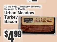 Urban Meadow Turkey Bacon