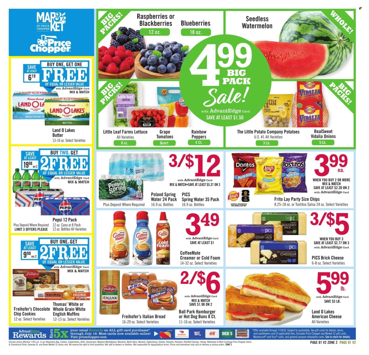 Price Chopper ad - 07/05/2026 - 07/11/2026. Page 1