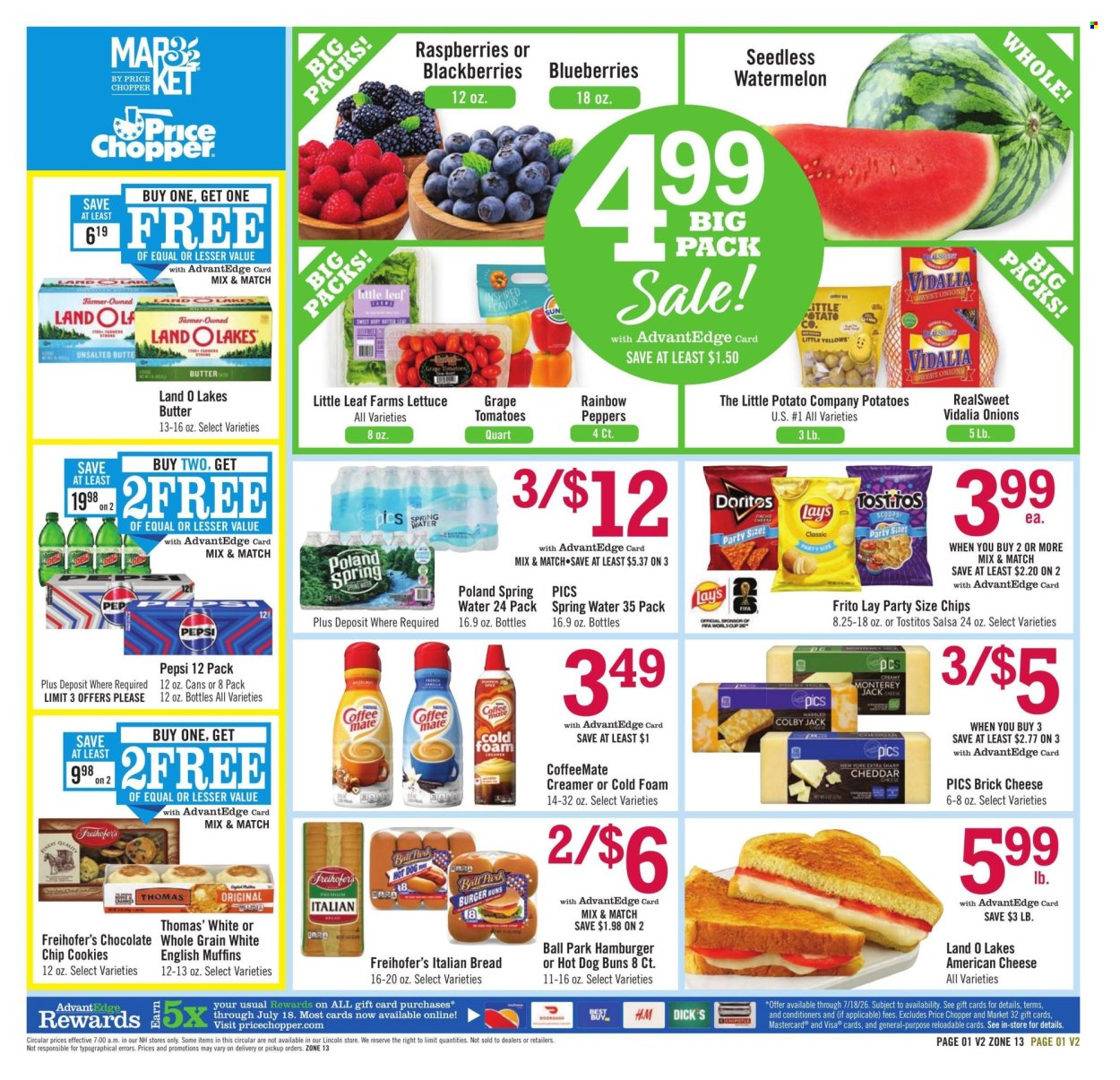 Price Chopper ad - 07/05/2026 - 07/11/2026. Page 1