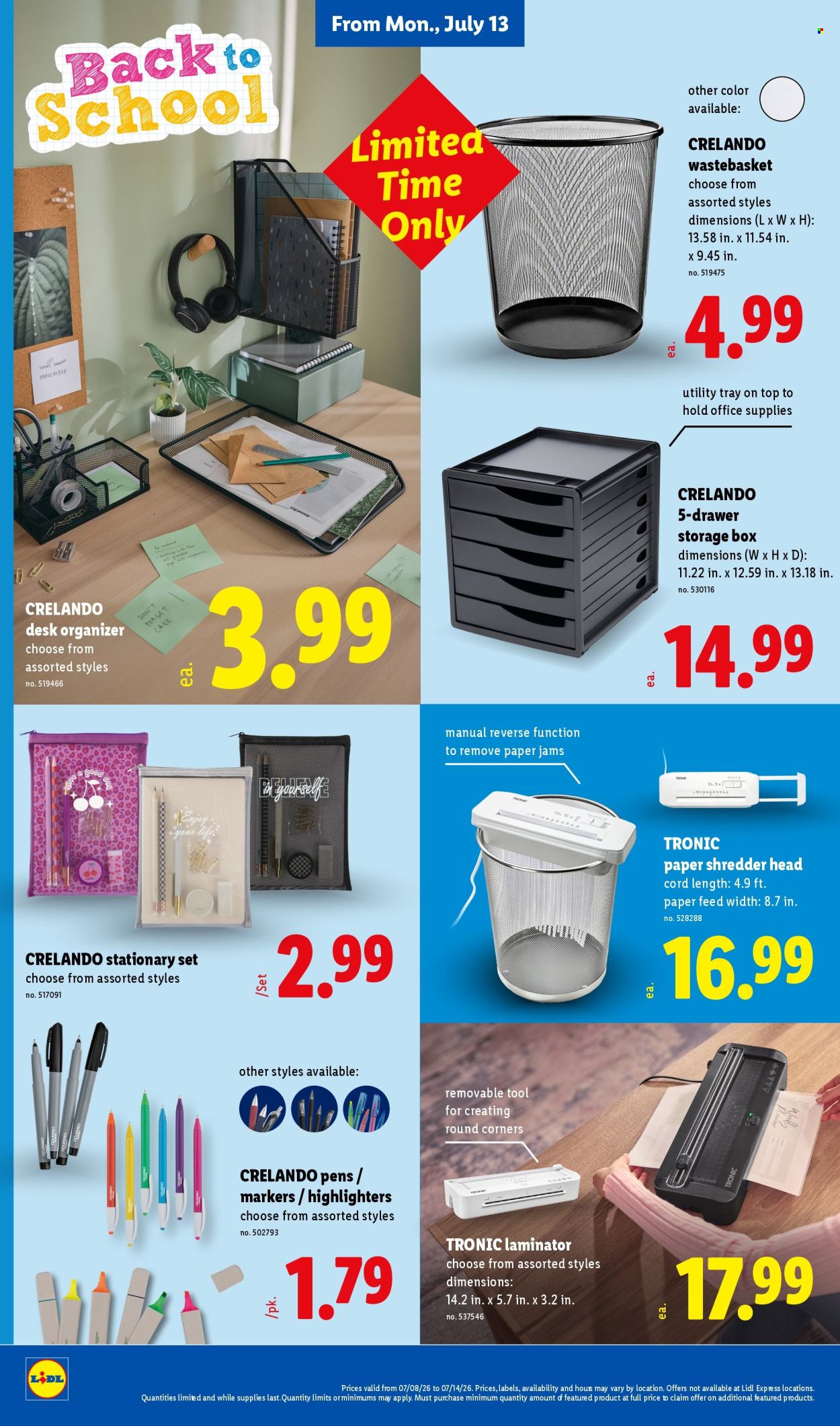 Lidl ad - 07/08/2026 - 07/14/2026. Page 38