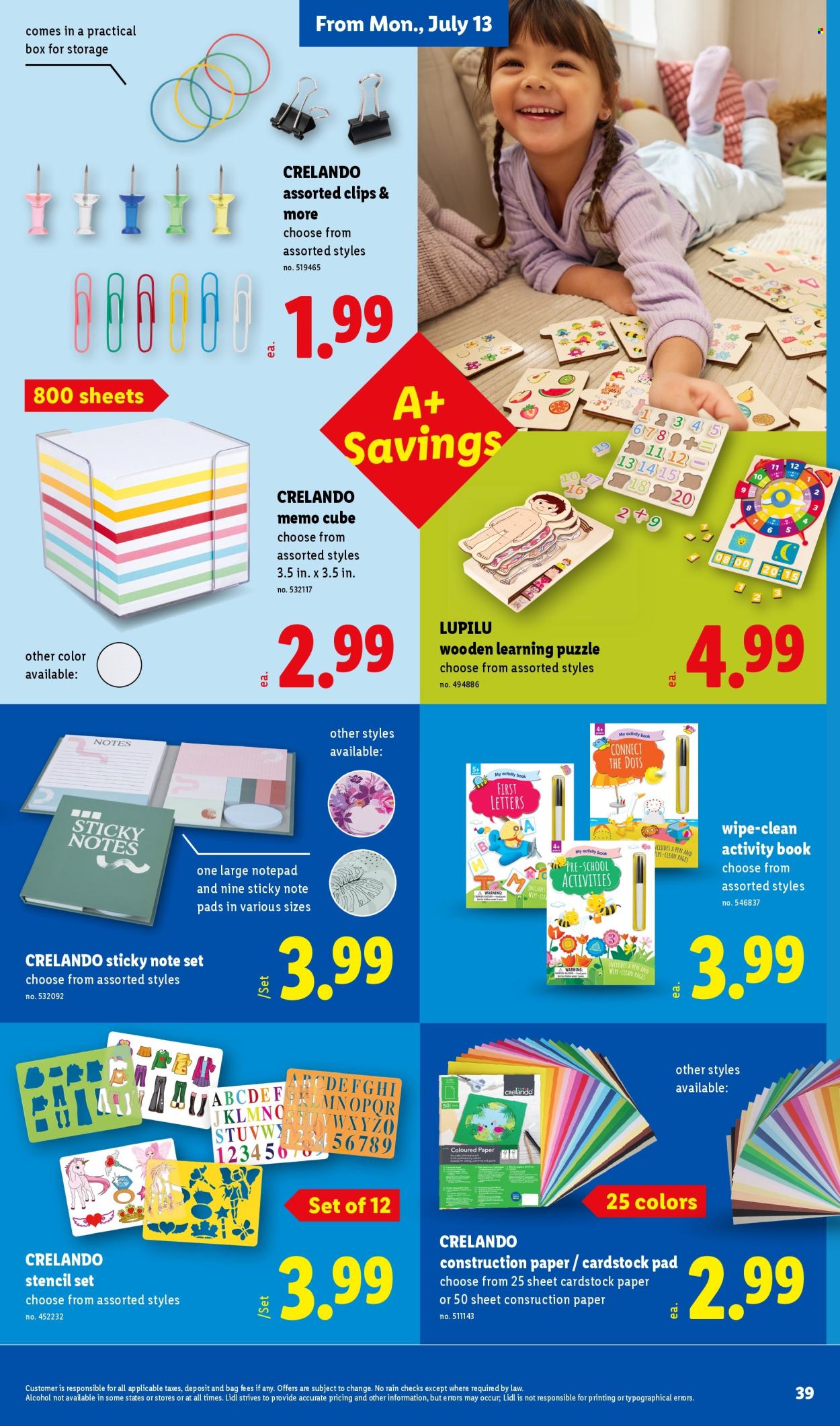 Lidl ad - 07/08/2026 - 07/14/2026. Page 39