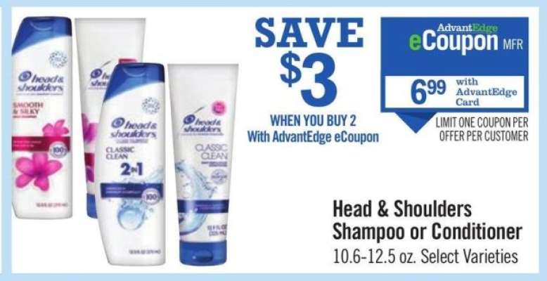 Head & Shoulders Shampoo or Conditioner