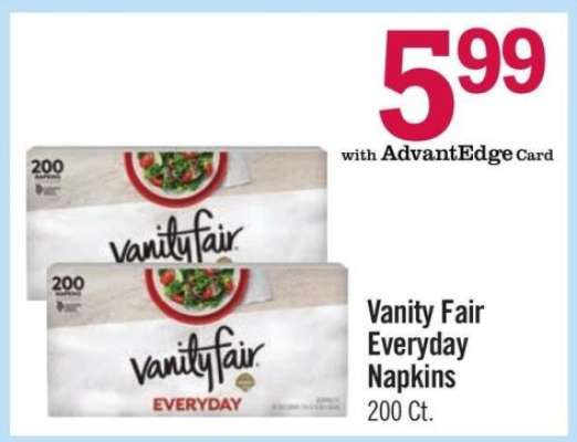 Vanity Fair Everyday Napkins