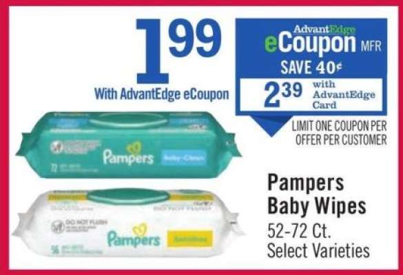 Pampers Baby Wipes