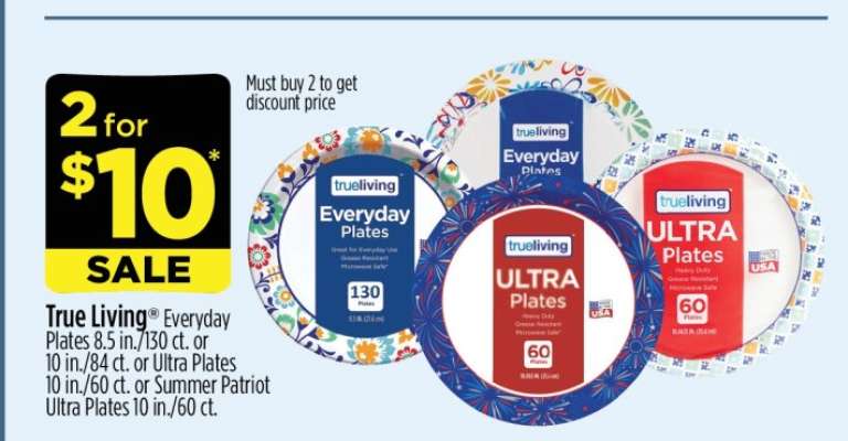True Living Plates