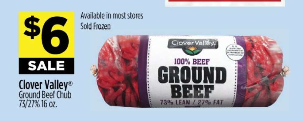 Clover Valley® Ground Beef Chub