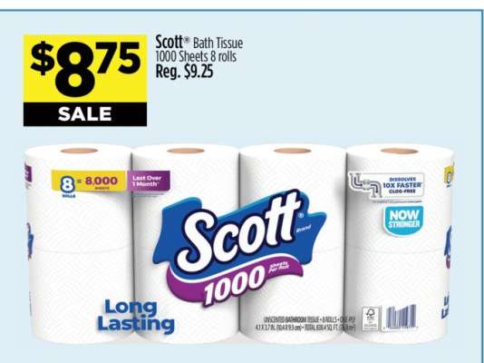 Scott Bath Tissue