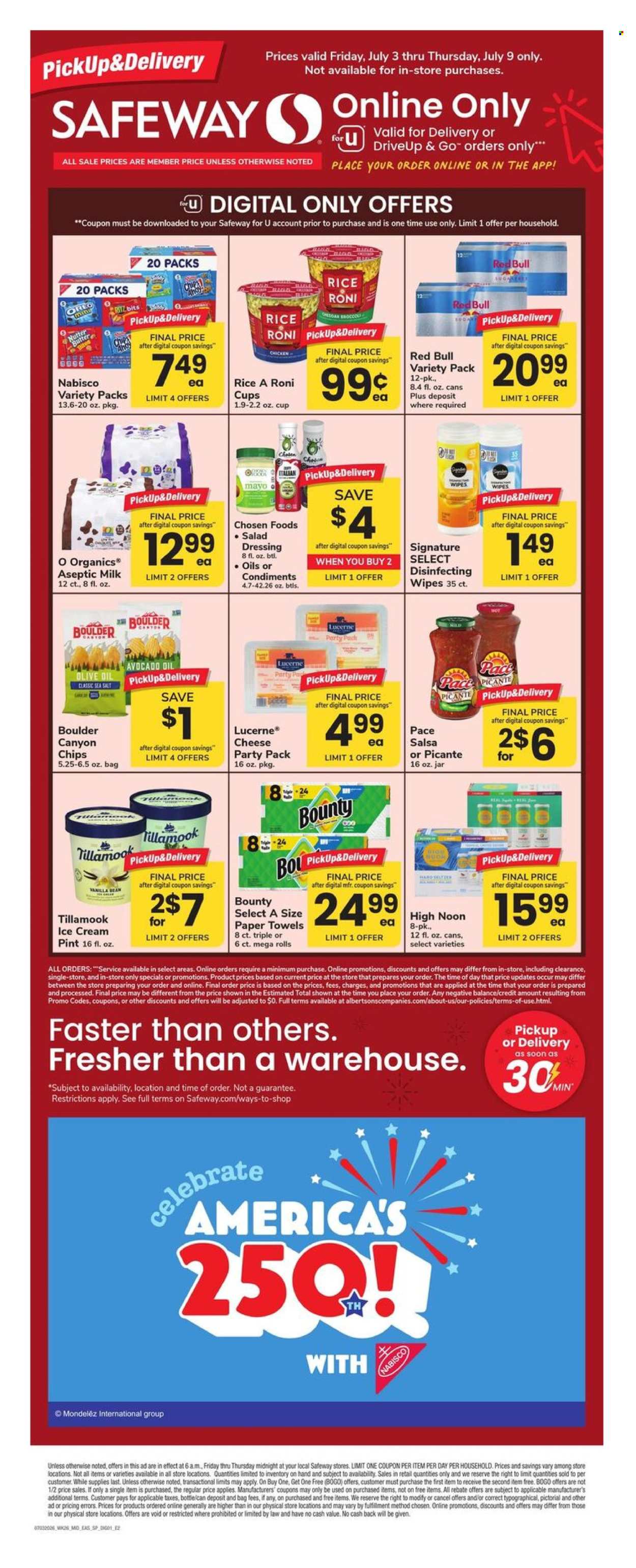 Safeway ad - 07/03/2026 - 07/09/2026. Page 1
