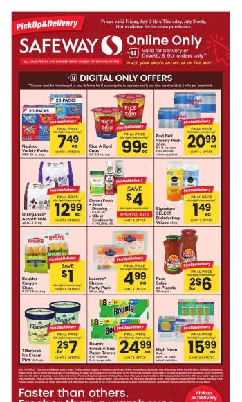 Safeway Flyer - 07/03/2026 - 07/09/2026.