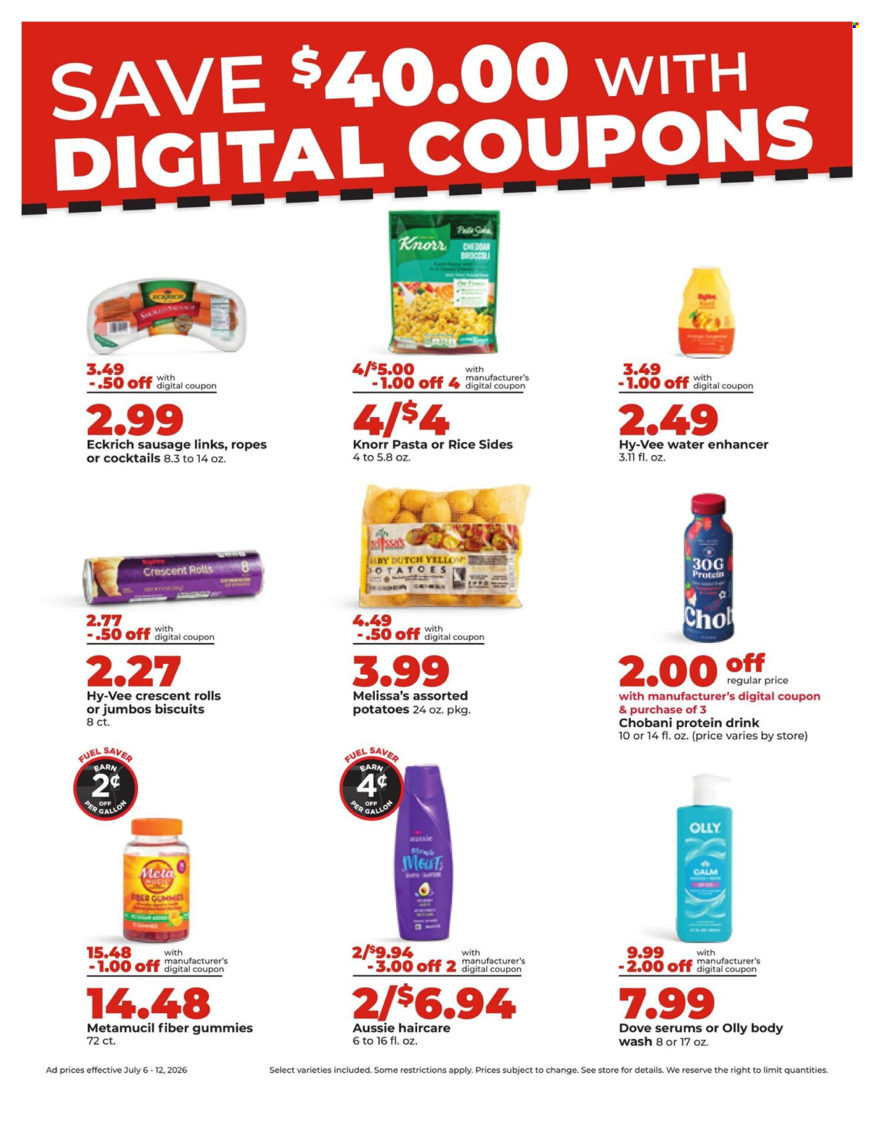 Hy-Vee ad - 07/06/2026 - 07/12/2026. Page 7